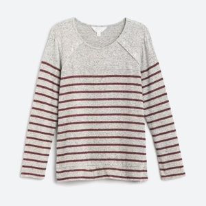 Market & Spruce Gloria Button Detail Knit Top (Stitch Fix)